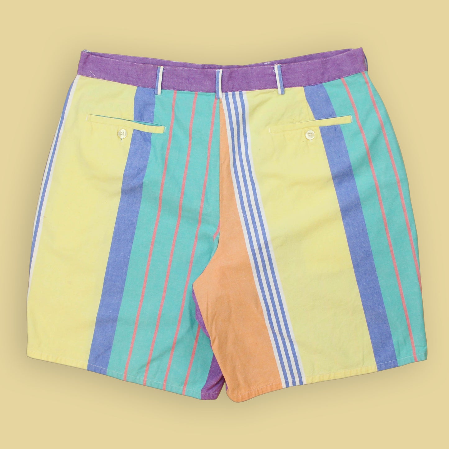 Brooks Brothers Striped Madras Shorts