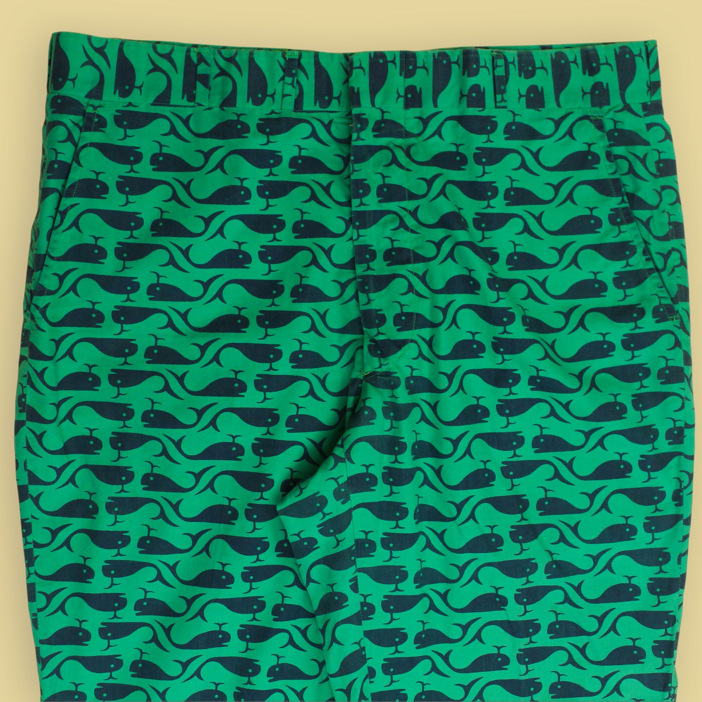 Corbin for Murray's Toggery Whale Print Chinos