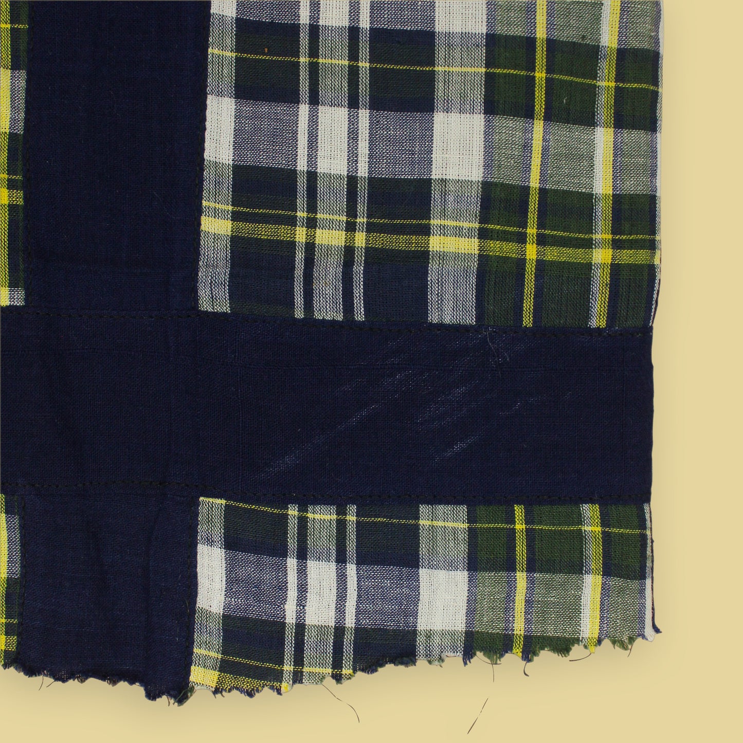 Larrimor's Grid Patchwork Madras Pants