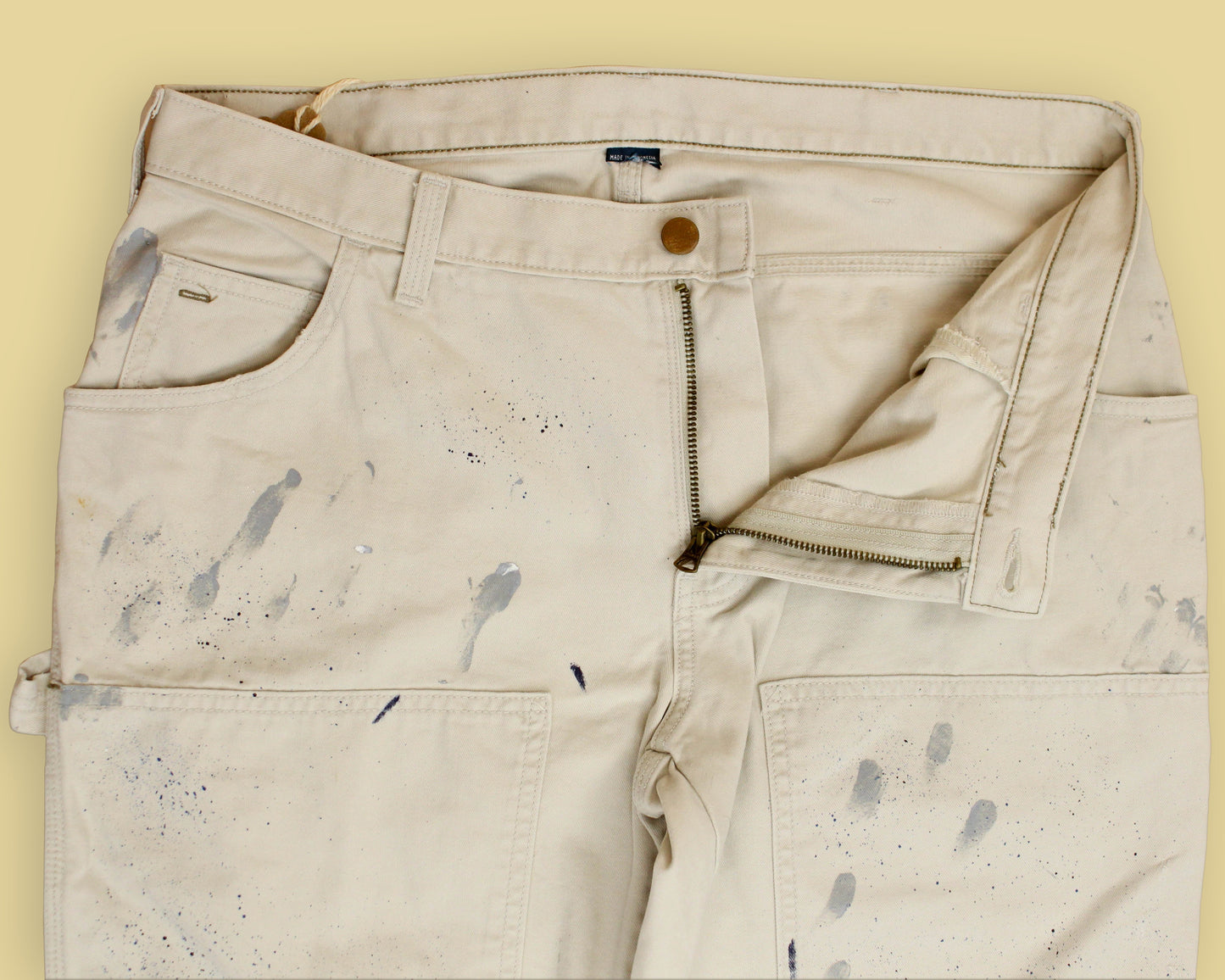 Polo Ralph Lauren Paint-Splattered Double Knee Carpenter Pants