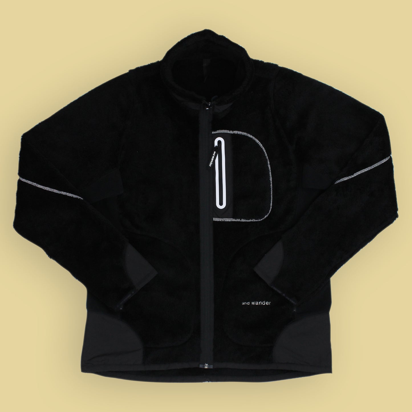 And Wander Polartec High Loft Fleece Jacket