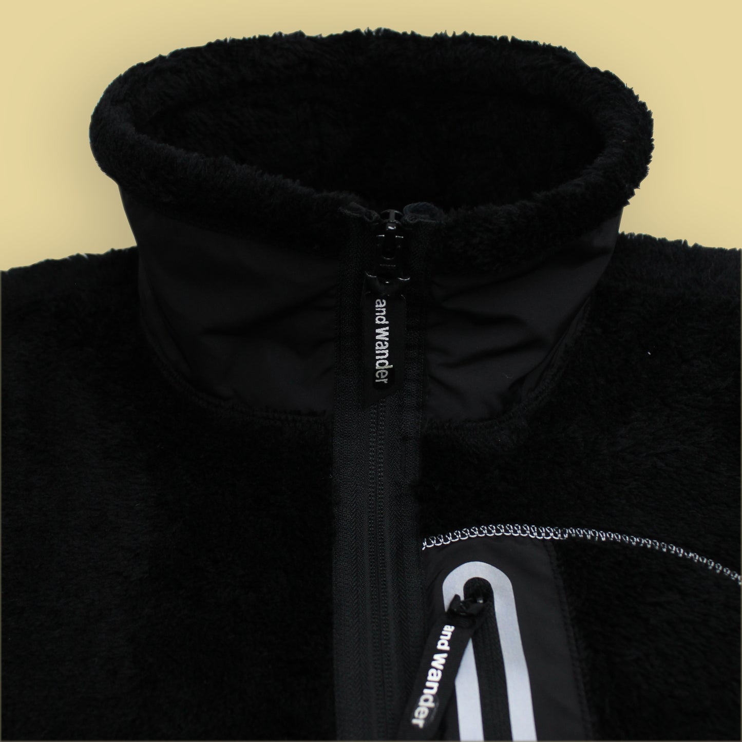 And Wander Polartec High Loft Fleece Jacket