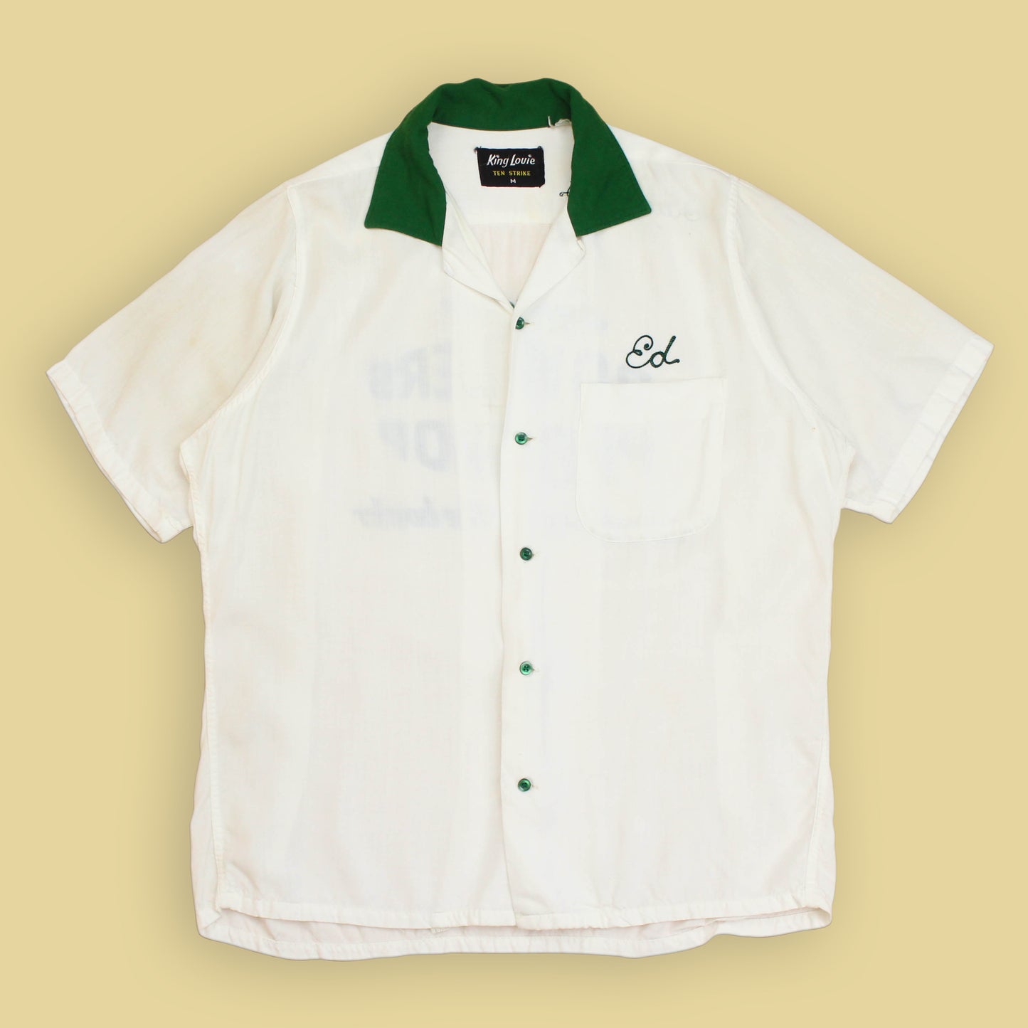 King Louie "Syracuse Bowlers Pro-Shop" Rayon Bowling Shirt