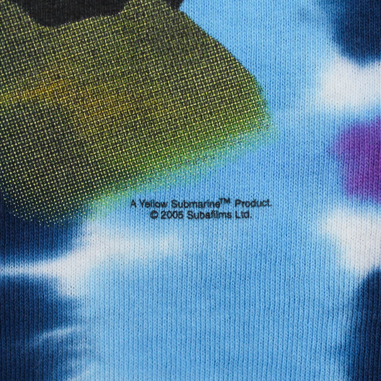 Liquid Blue The Beatles Yellow Submarine Tie Dye Band Tee