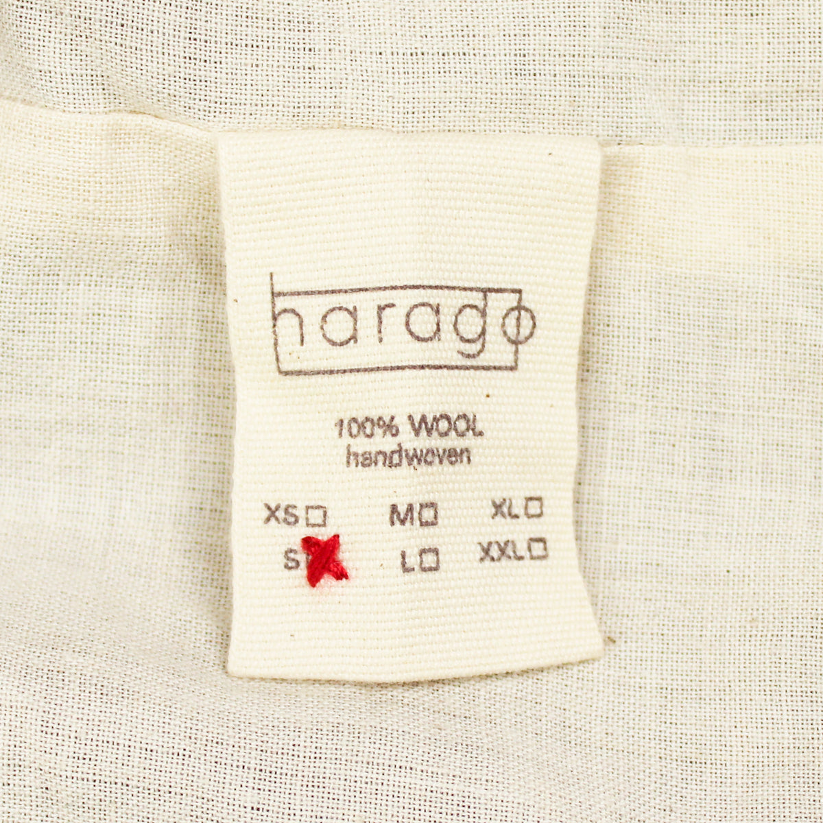 Harago Handwoven Wool Flannel Jacket