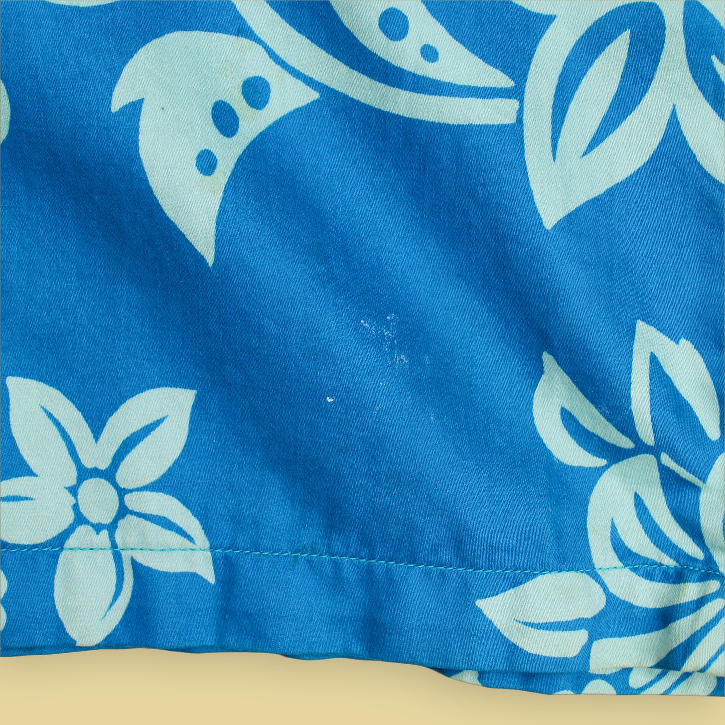 Waltah Clarke's Hibiscus Print Hawaiian Shirt