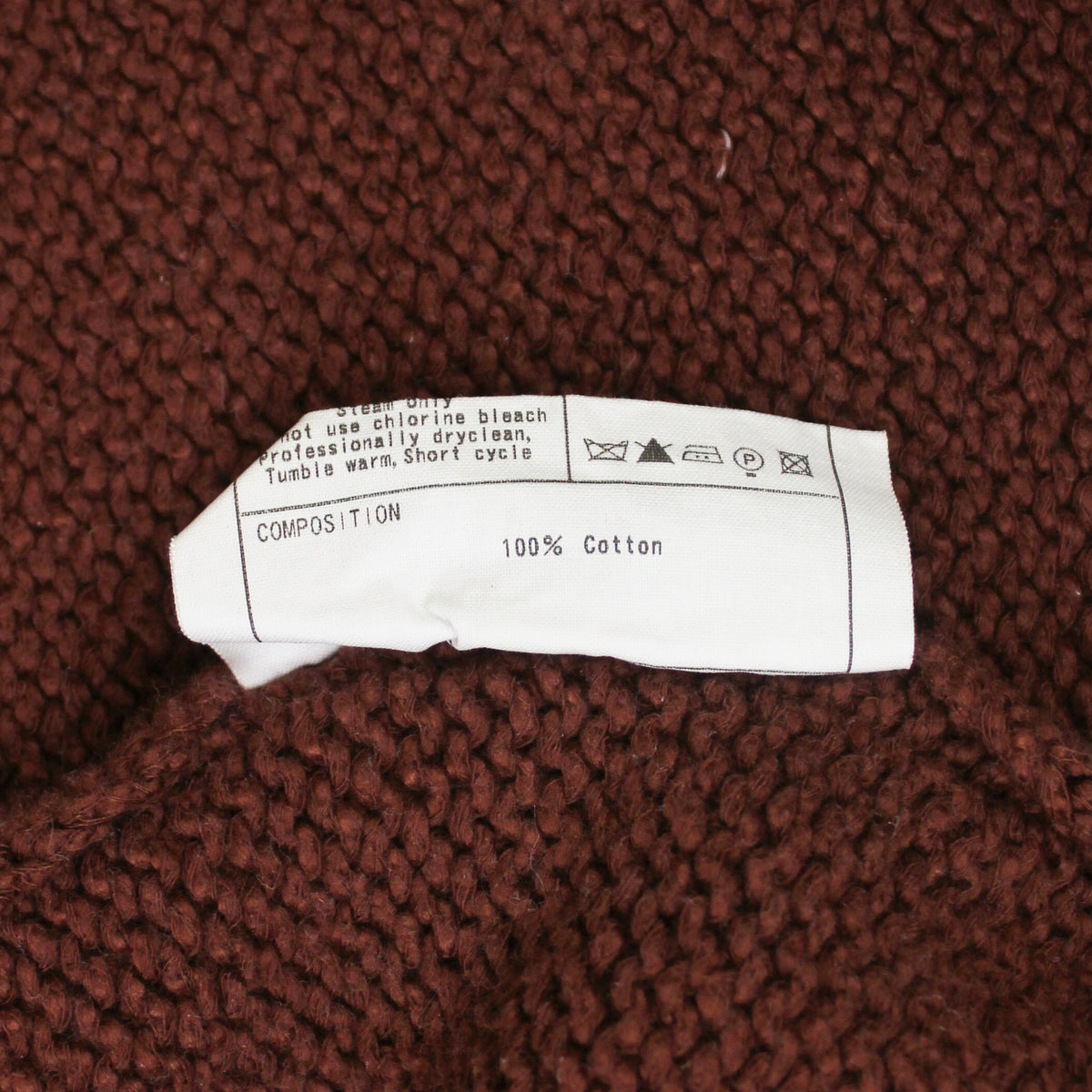 Camoshita Cotton Shoulder Button Sweater