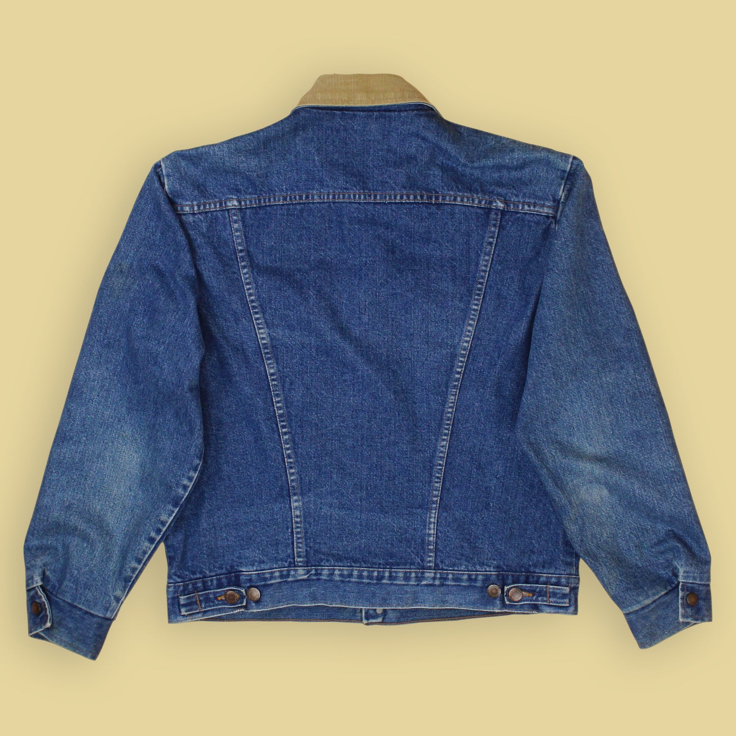 Wrangler Corduroy Collar Denim Jacket