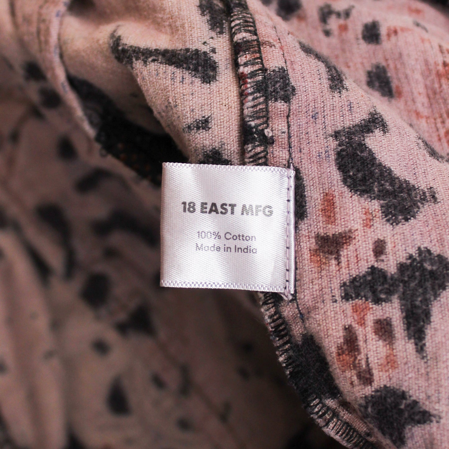 18 East Bagru Print Corduroy Trek Zip-off Climbing Pants