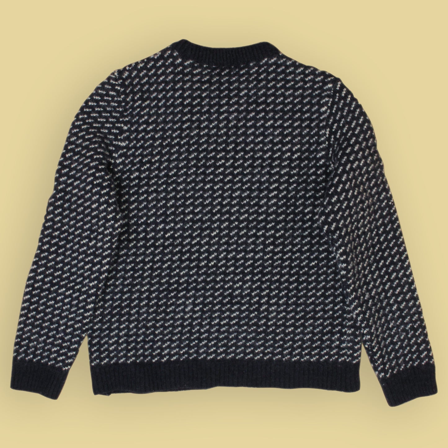 L.L. Bean Norwegian Birdseye Wool Crewneck Sweater