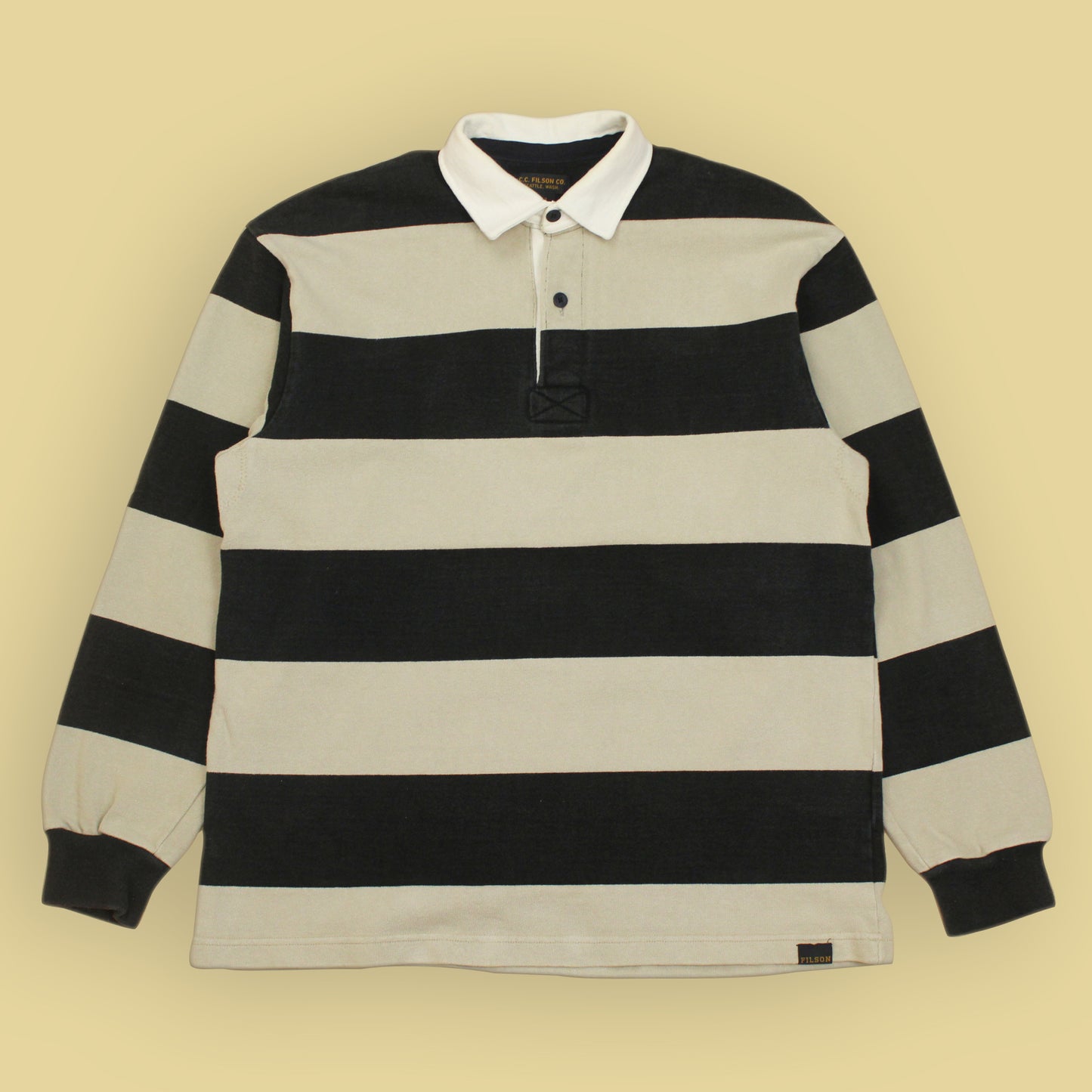 Filson Striped Rugby Shirt