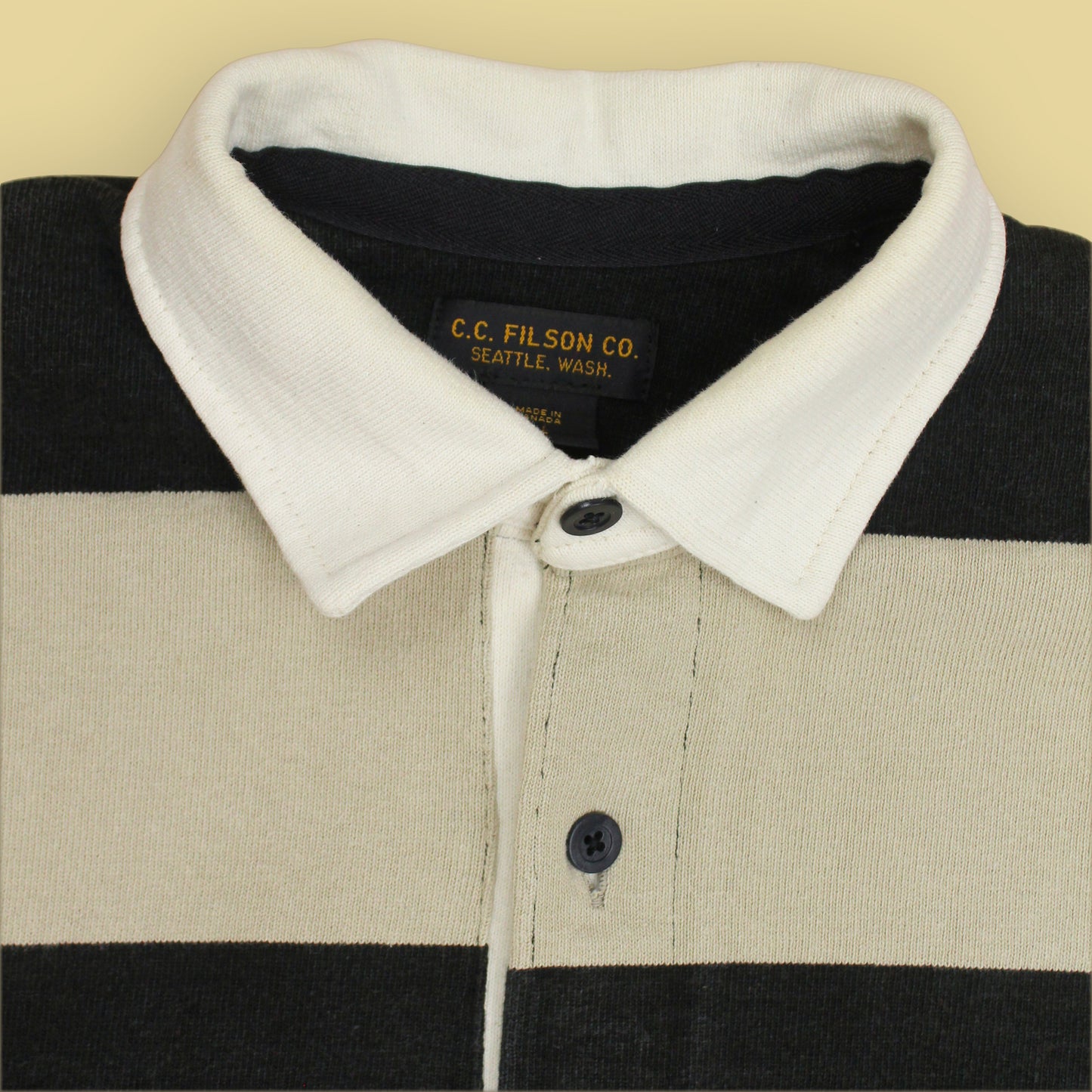 Filson Striped Rugby Shirt