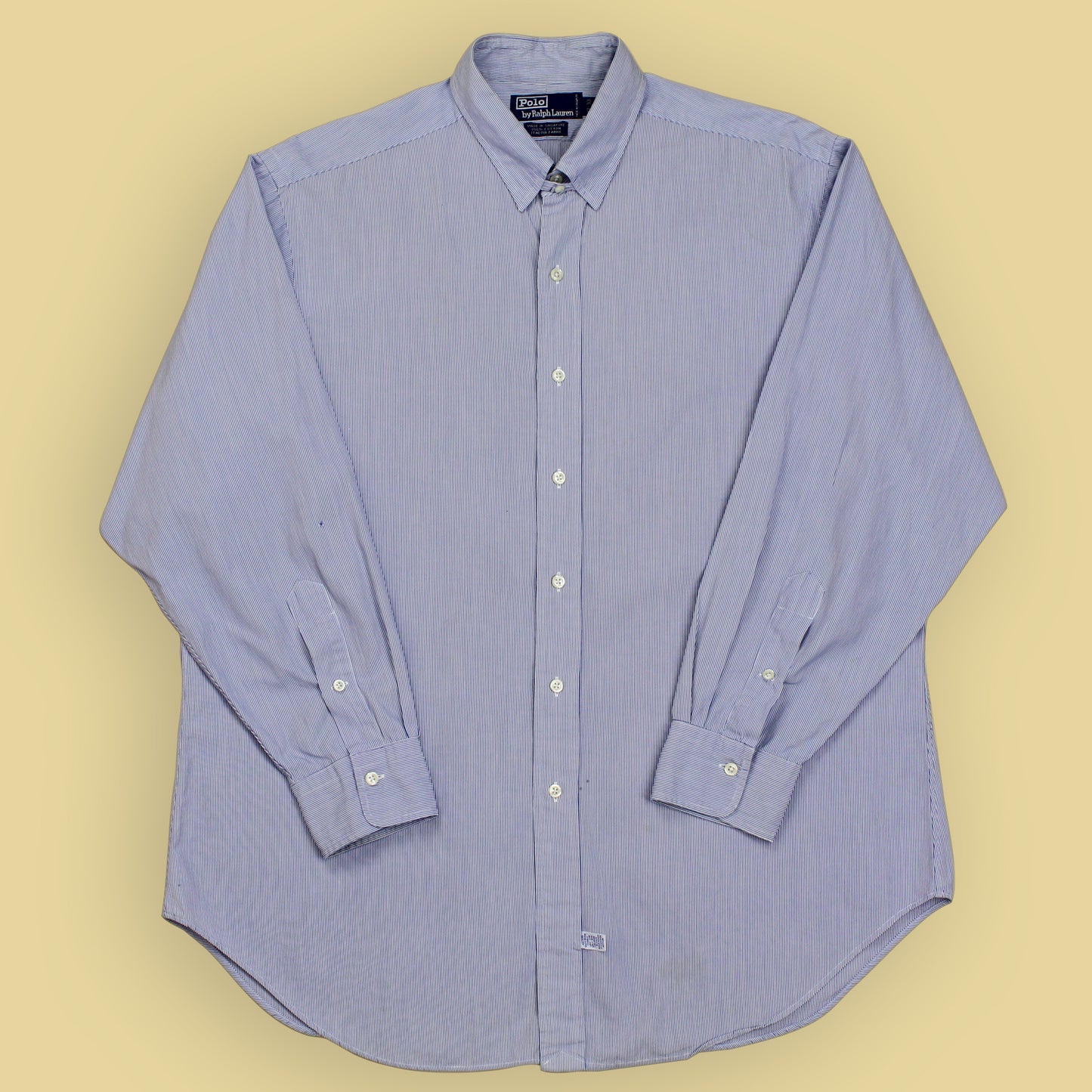 Polo Ralph Lauren Striped Cotton Tab Collar Shirt