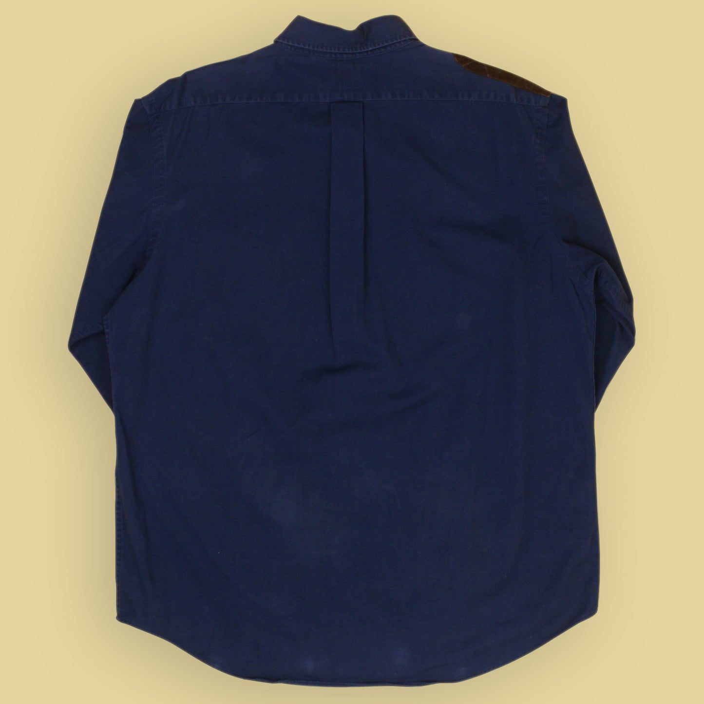 Polo Ralph Lauren Suede Shooting Patch Cotton Button-Up Shirt
