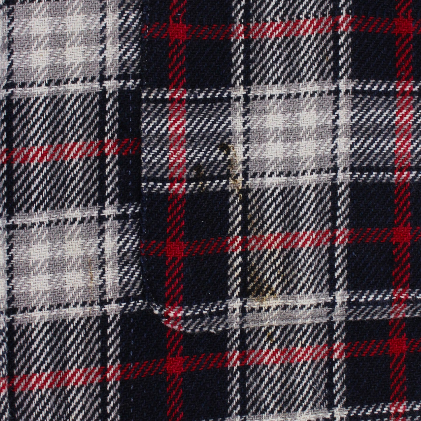Double RL Plaid Cotton Flannel Work Shirt