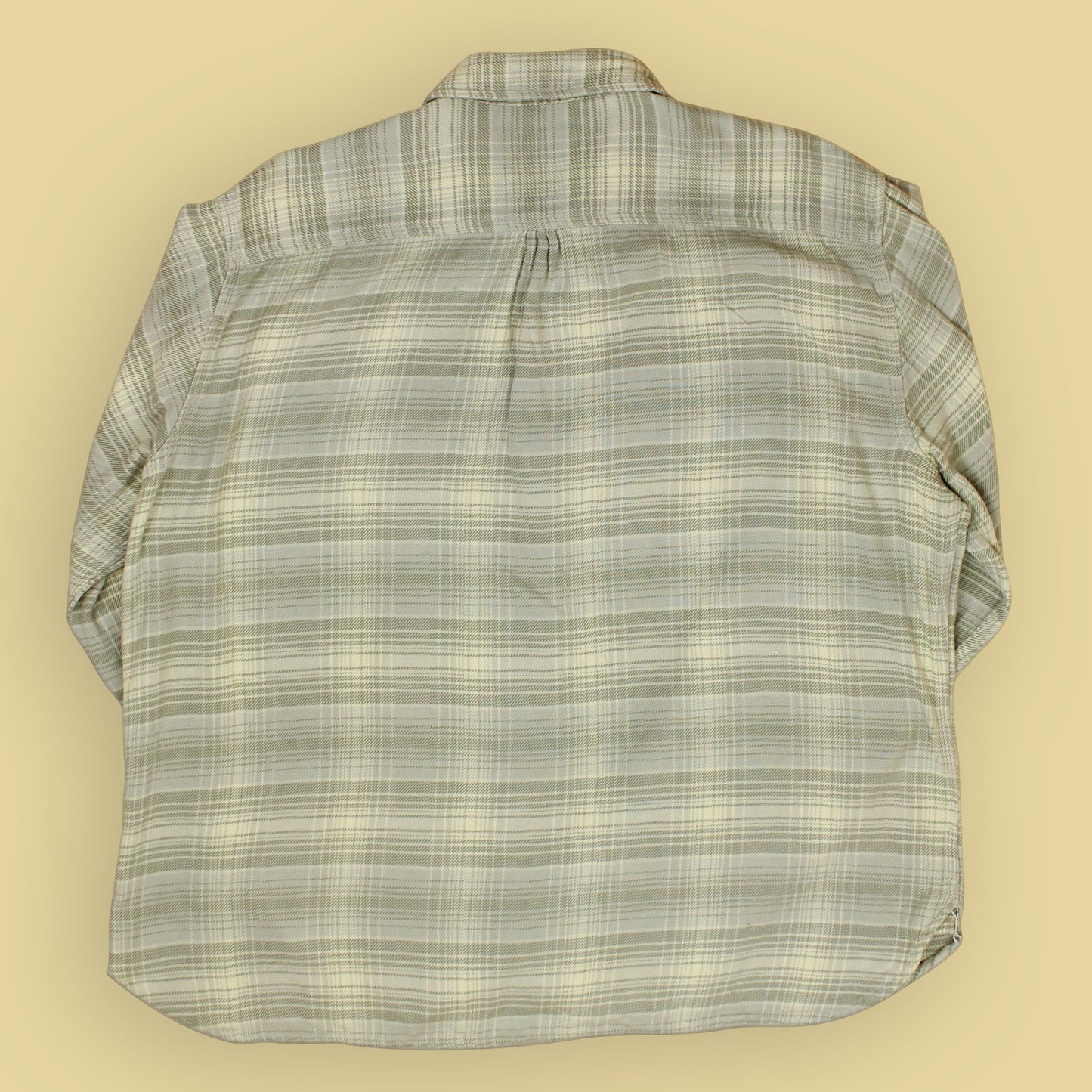 Wythe Warming Sage Plaid Flannel Work Shirt