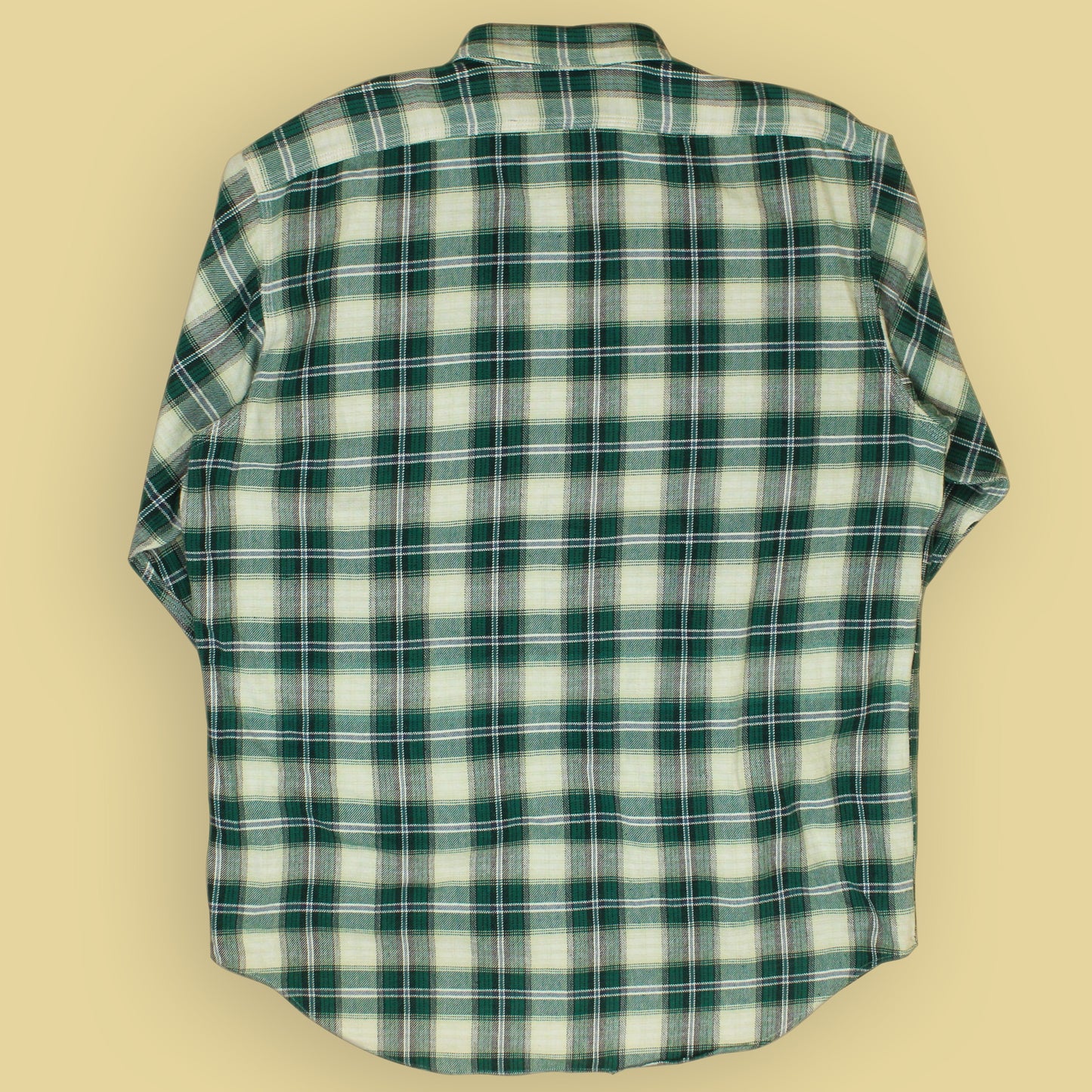 Double RL Plaid Cotton Flannel Work Shirt