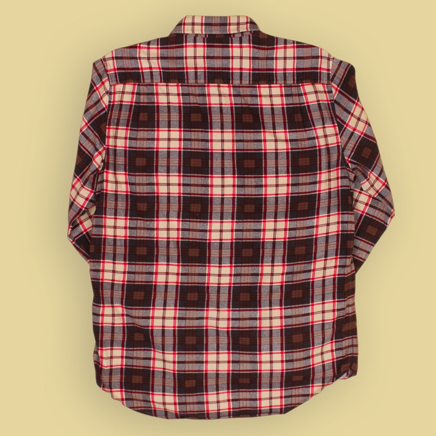 Supreme Printed Plaid Cotton Flannel Shirt