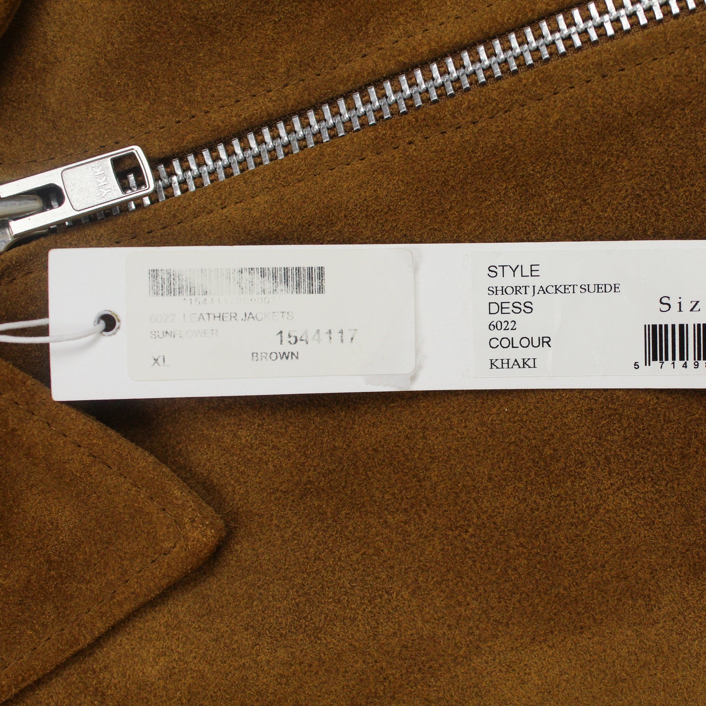 Sunflower Suede Short Jacket