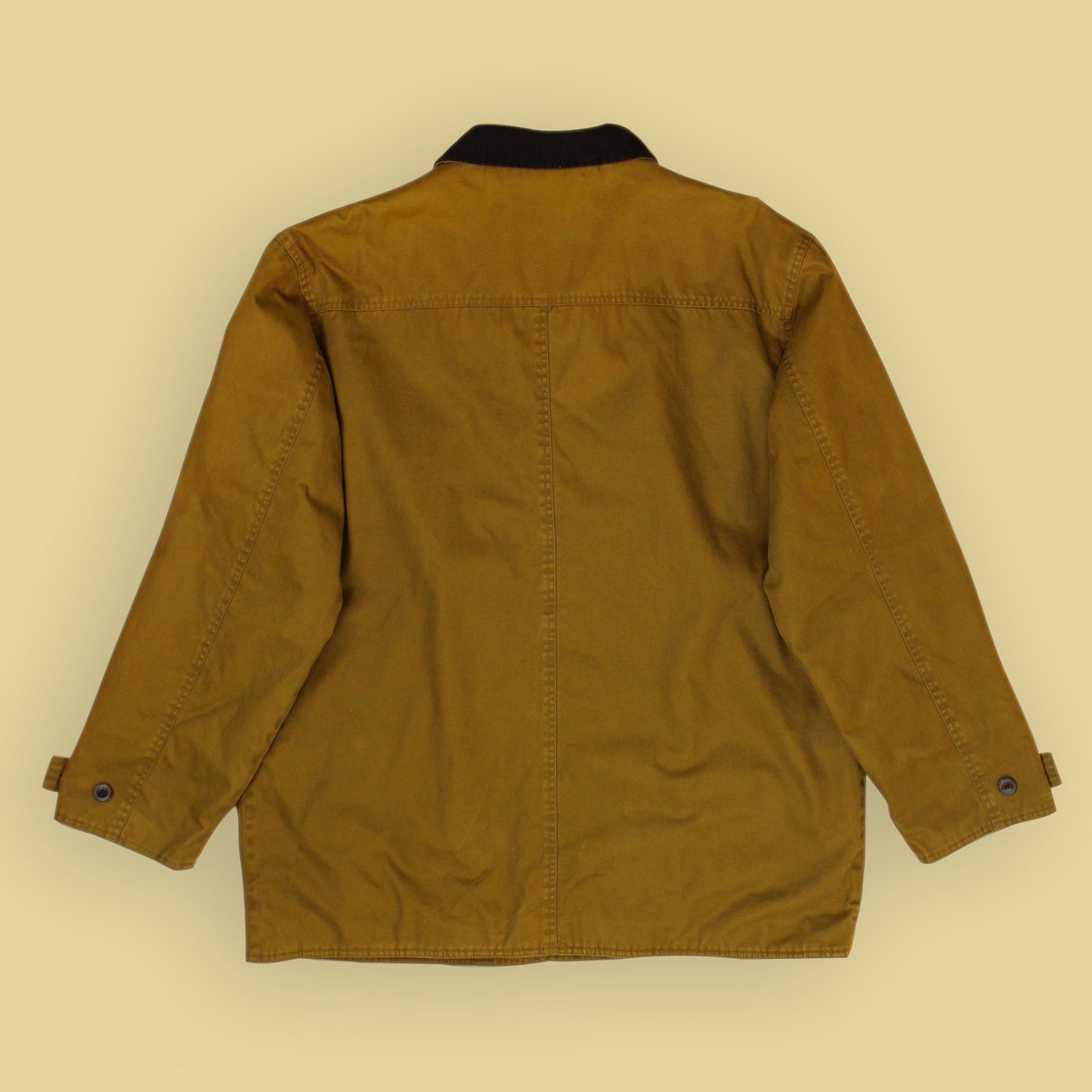 J. Crew Cotton Canvas Flannel Lined Barn Coat