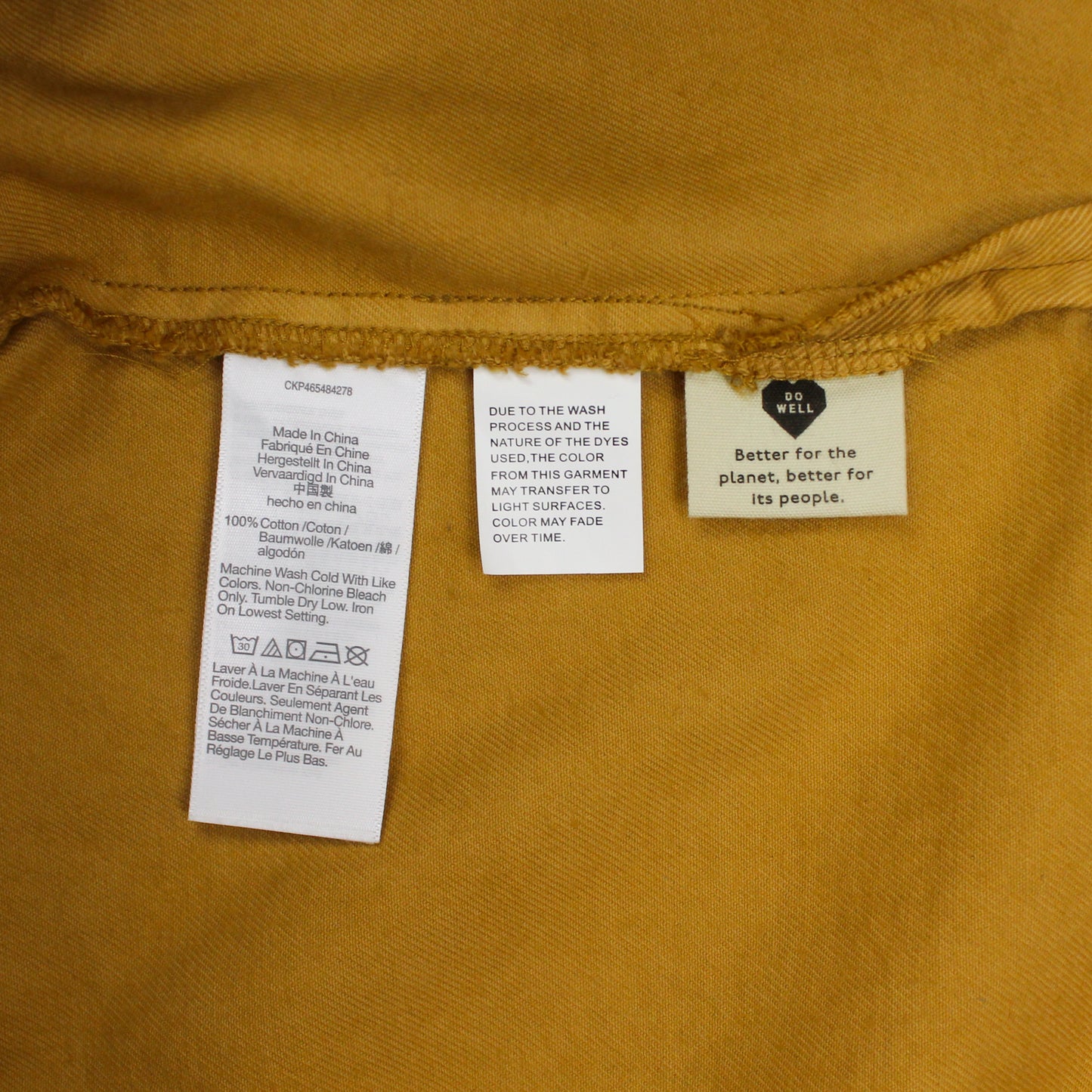 Madewell Garment Dyed Denim Chore Coat