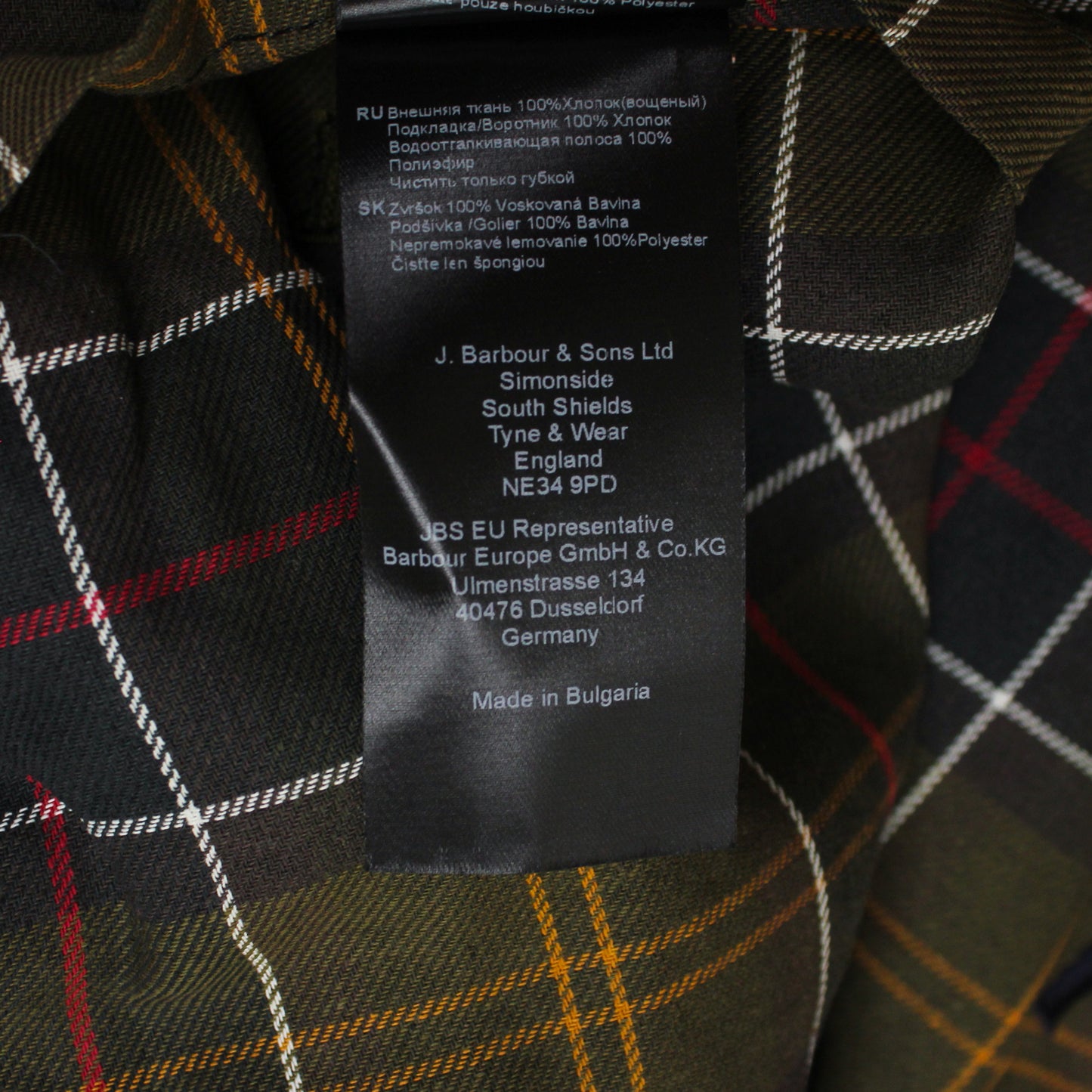 Barbour x Noah Camo Waxed Canvas Bedale Jacket with Faux Fur Liner Vest