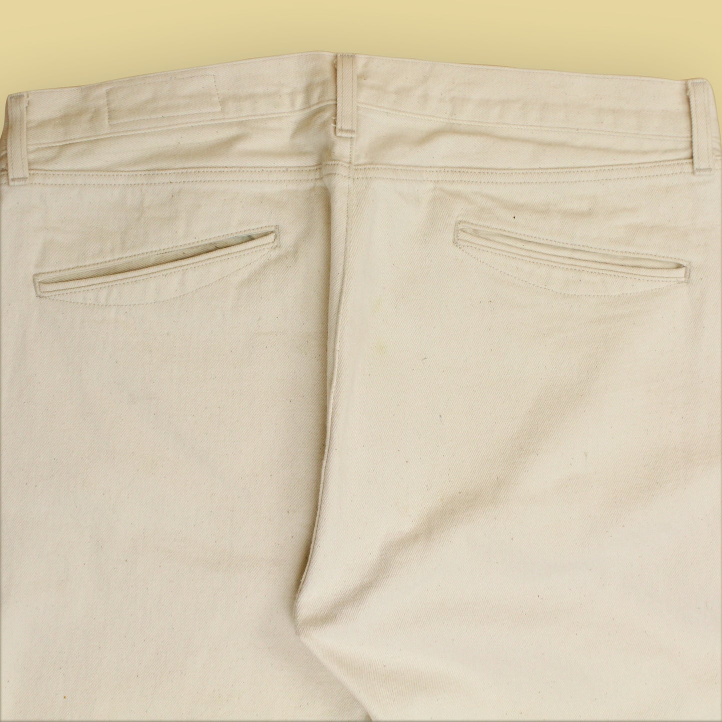 Imogene + Willie Ecru Selvedge Oscar Denim Trouser