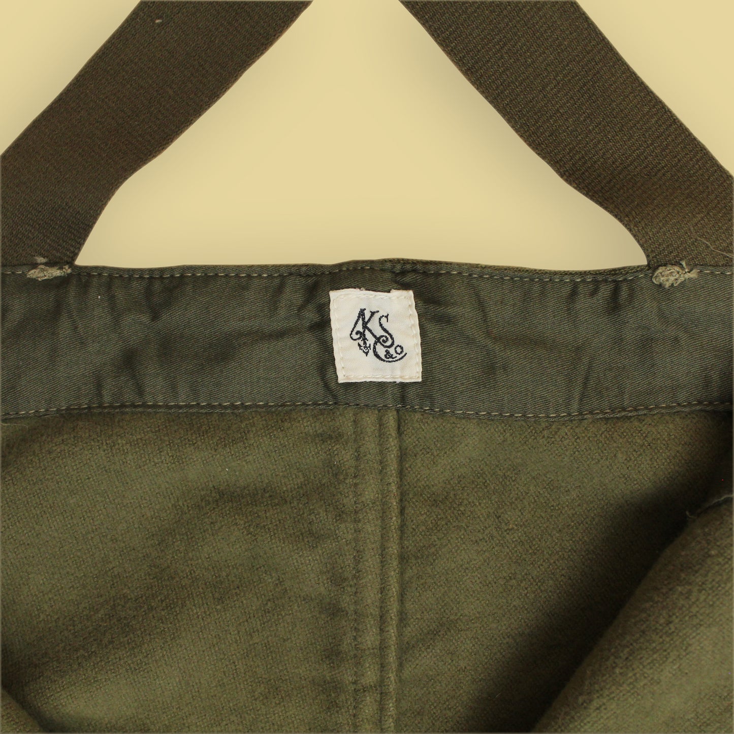 Kaptain Sunshine Cotton Moleskin Deck Overalls