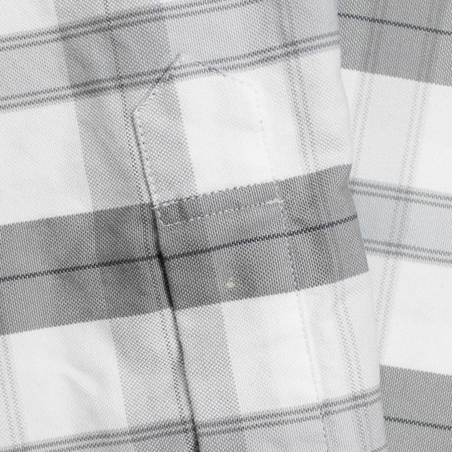 Thom Browne Plaid Oxford Cloth Button Down Shirt