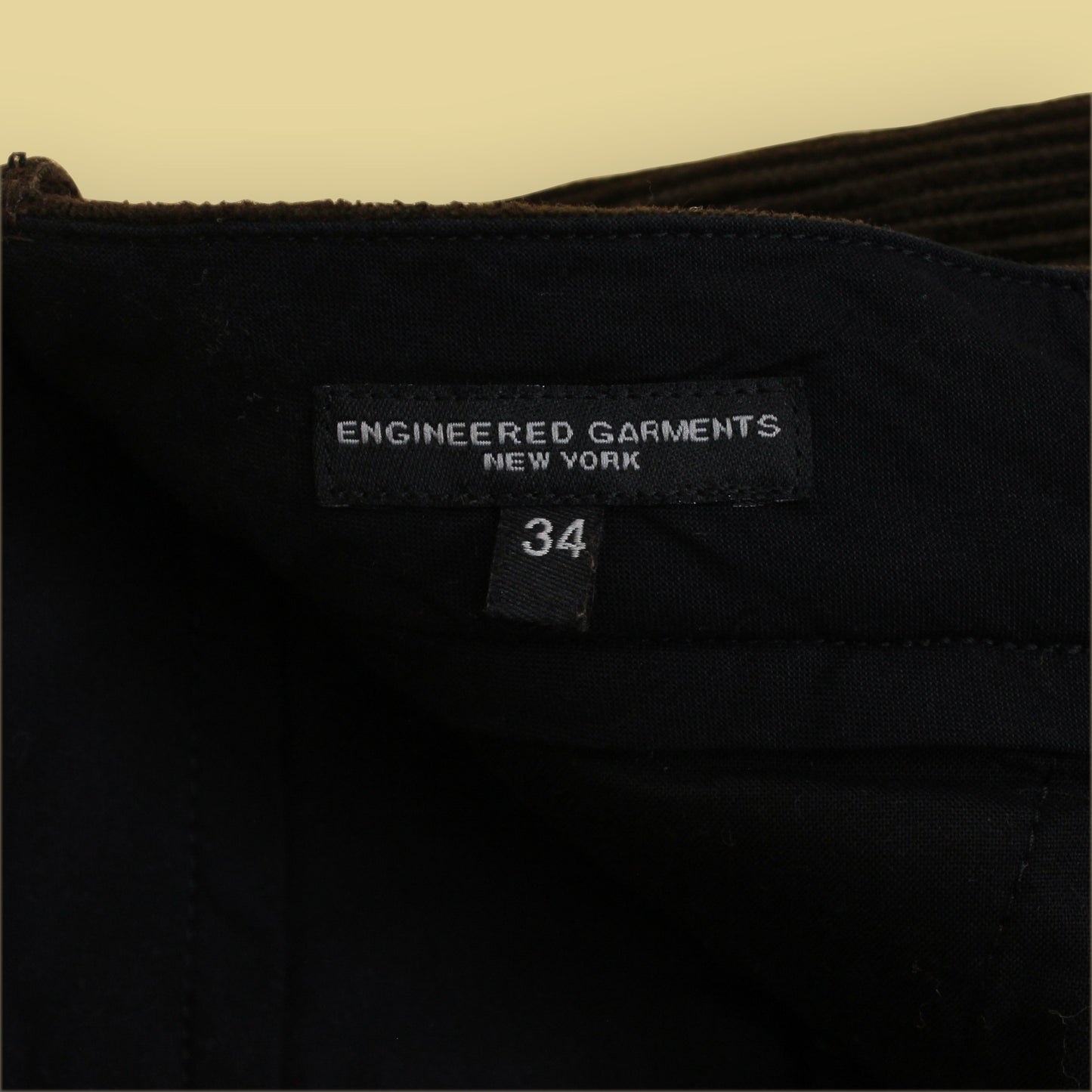 Engineered Garments Corduroy Pleated Andover Pants