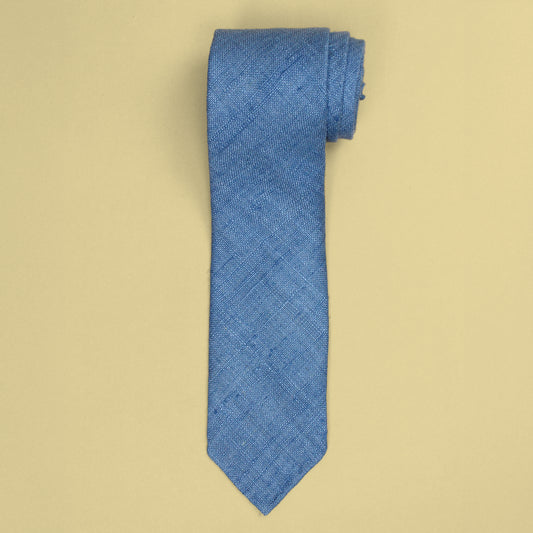 Drake's Tussah Silk Hand Rolled Tie