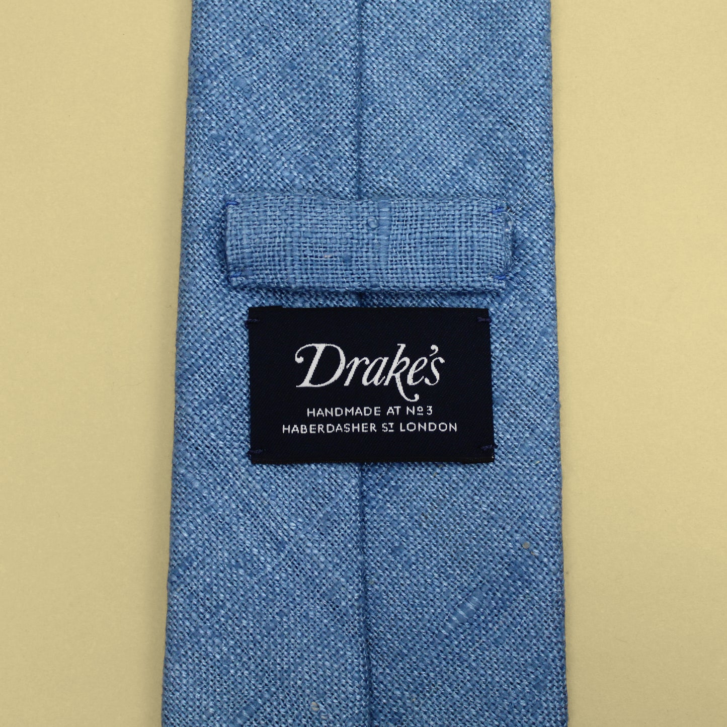 Drake's Tussah Silk Hand Rolled Tie