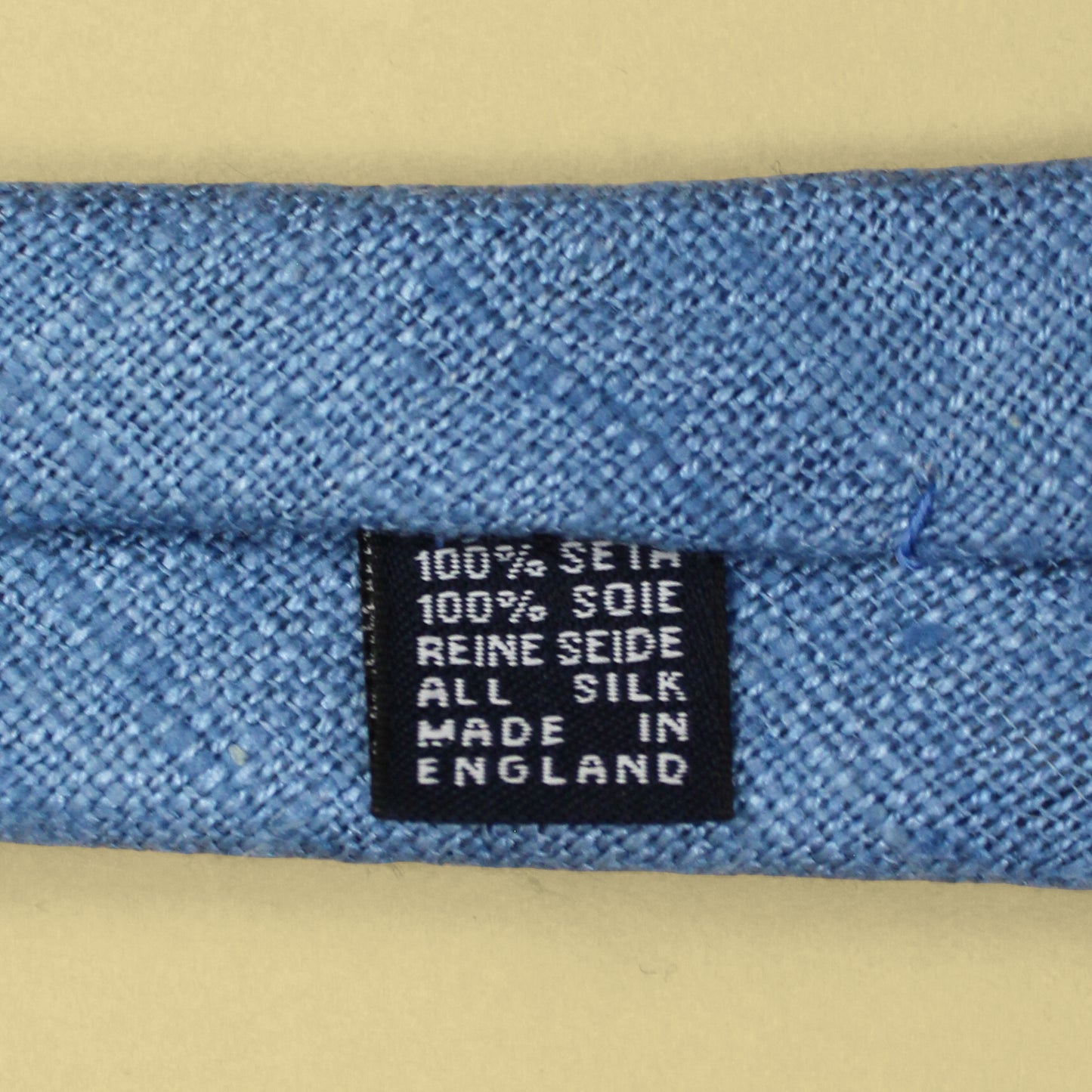 Drake's Tussah Silk Hand Rolled Tie