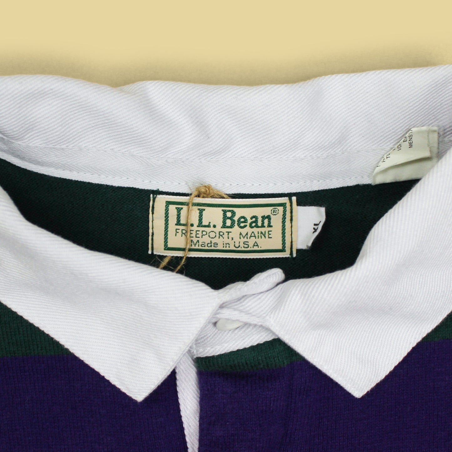 Vintage L.L. Bean Striped Rugby Shirt
