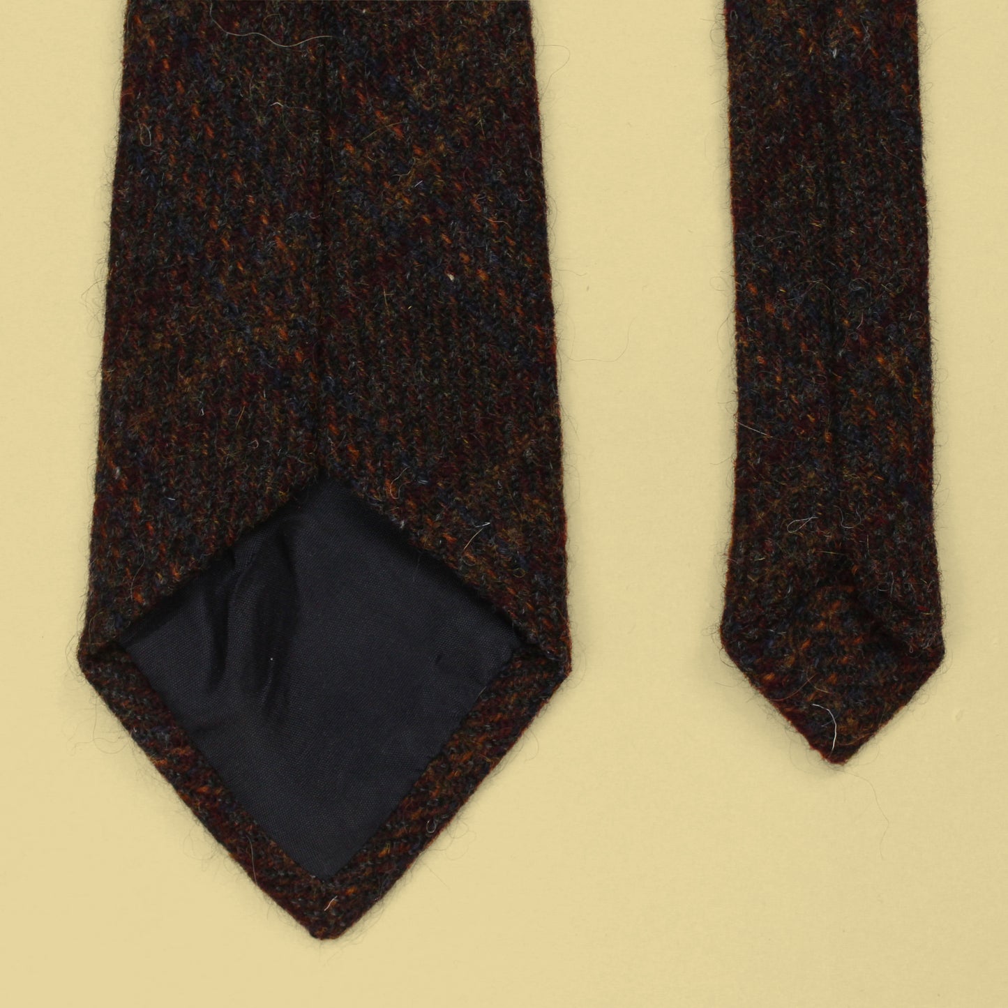 Kevin & Howlin Check Wool Tweed Tie