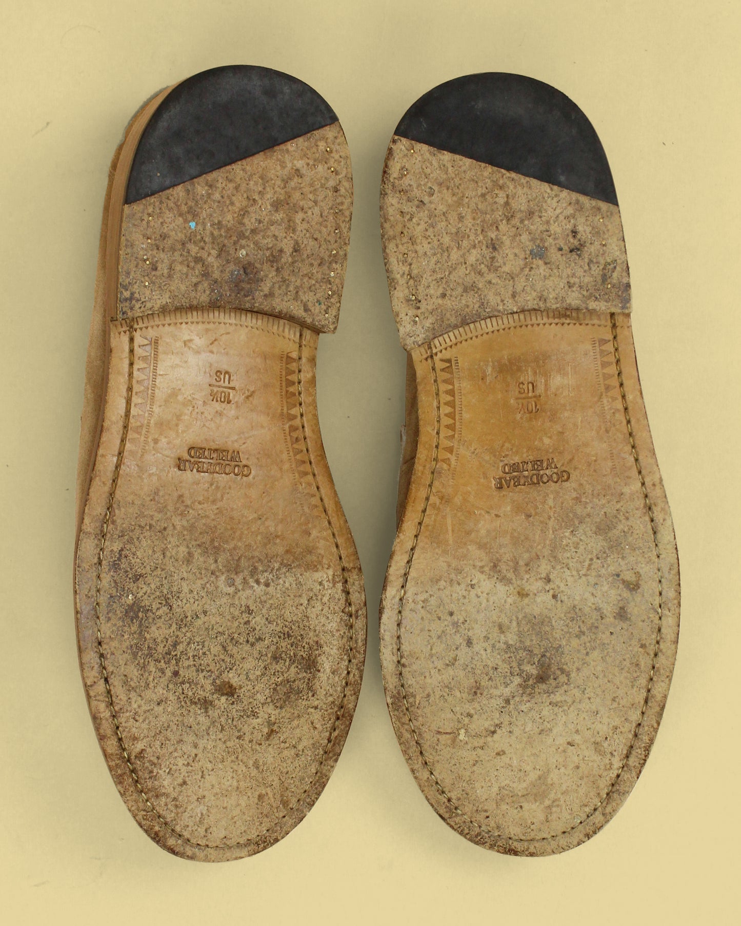 Blackstock & Weber x Kith Mismatched Suede Ellis Penny Loafers