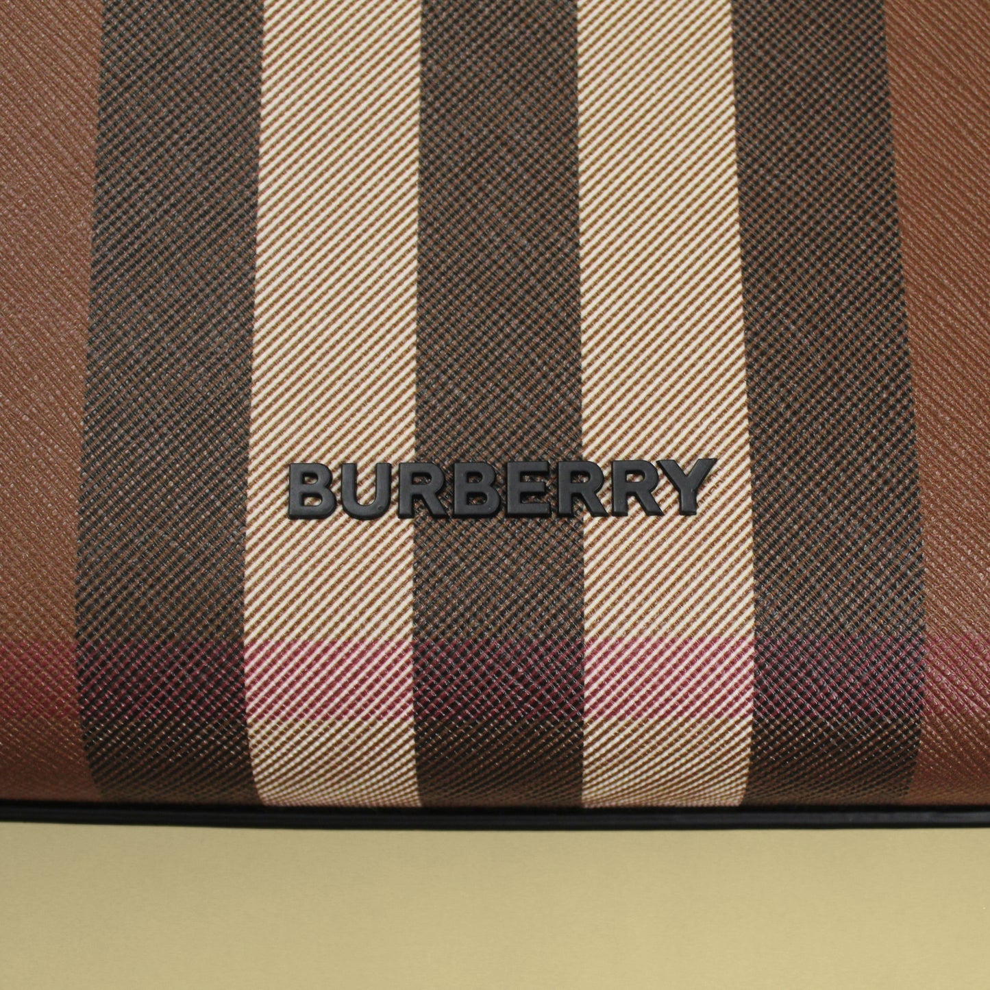 Burberry London Denny Slim Check E-Canvas Tote Bag