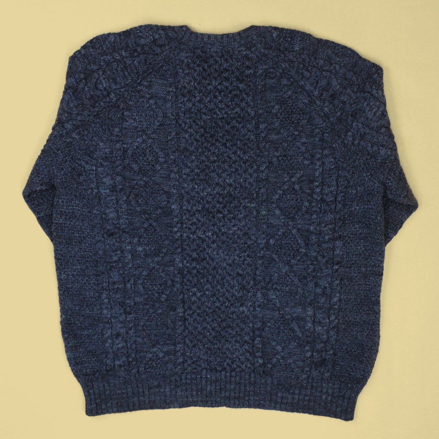 Polo Ralph Lauren Cotton Cable Knit Crewneck Fisherman Sweater