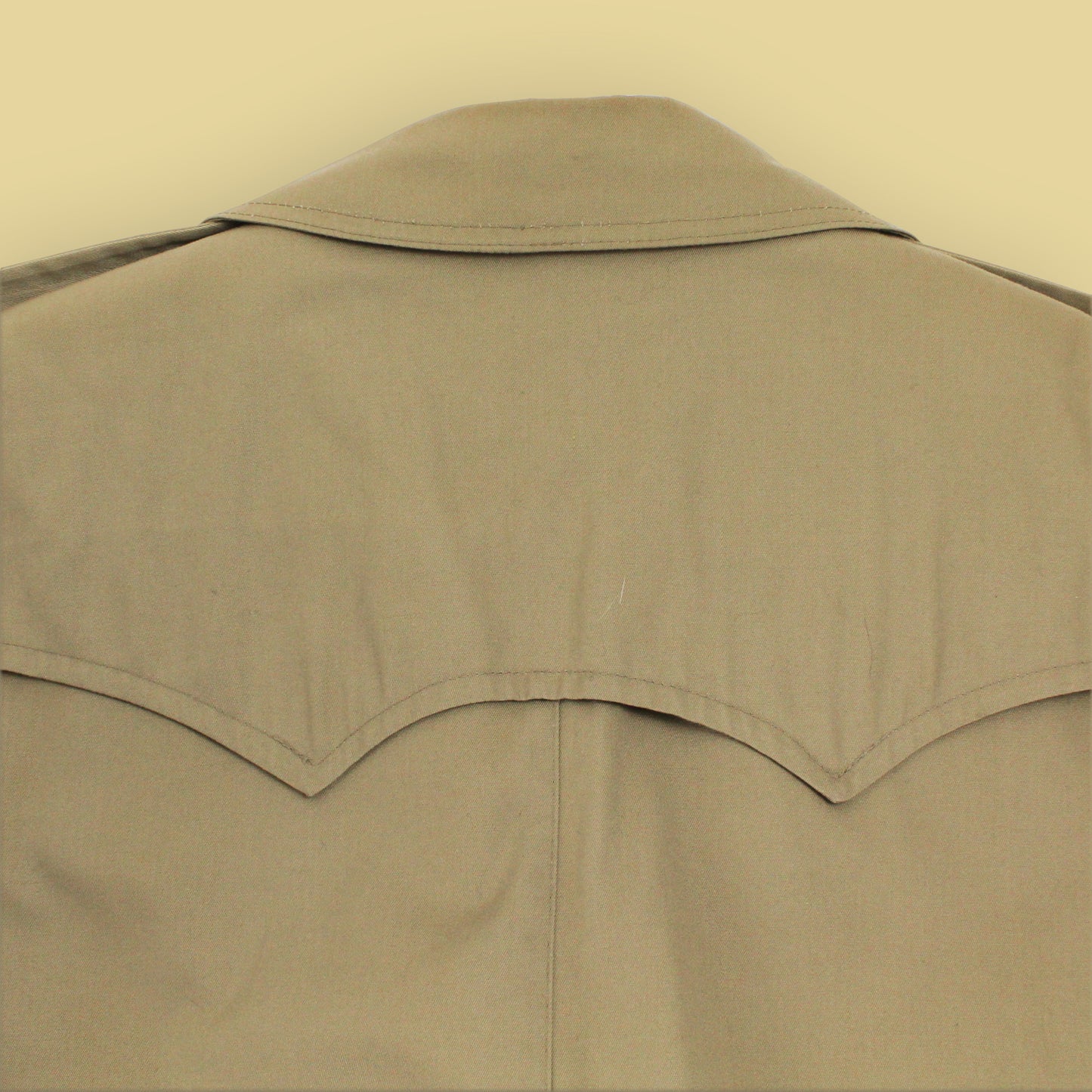 Whaling Manufacturing Co. Double Breasted Belted Trench Coat