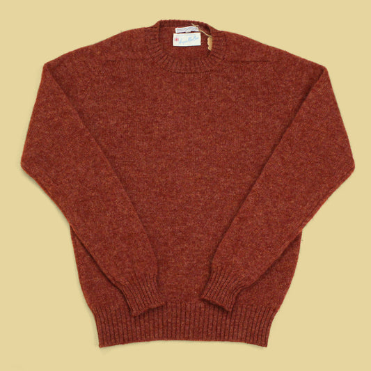 Angus MacBain Shetland Wool Crewneck Sweater