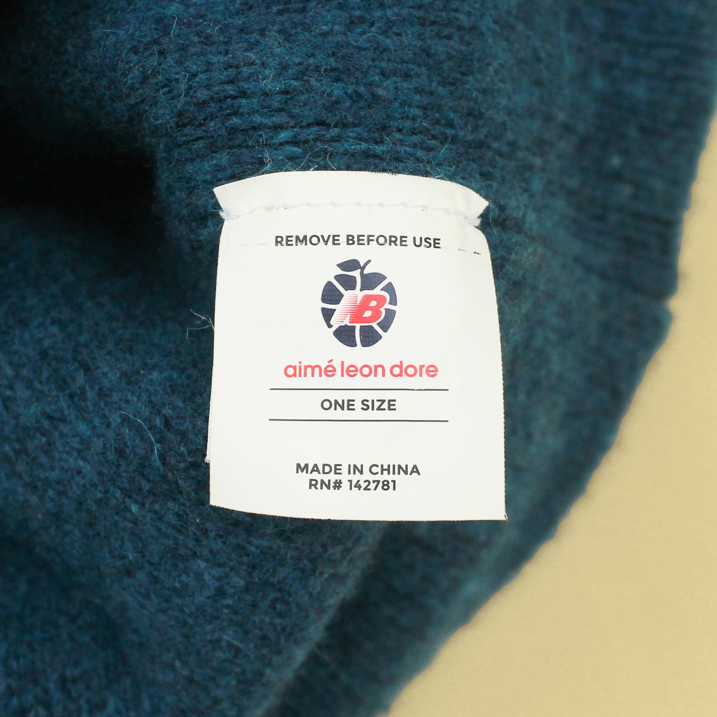 Aimé Leon Dore x New Balance Wool Blend Knit Beanie