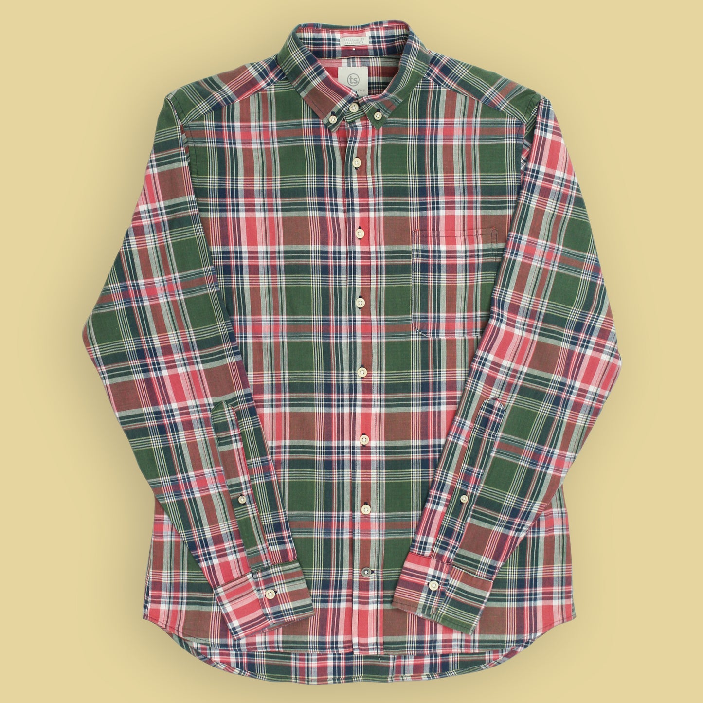 Taylor Stitch Madras Button Down Shirt