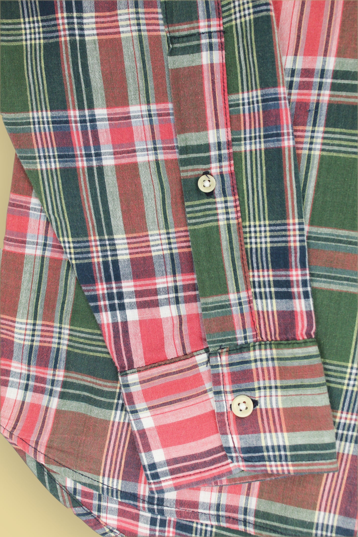 Taylor Stitch Madras Button Down Shirt