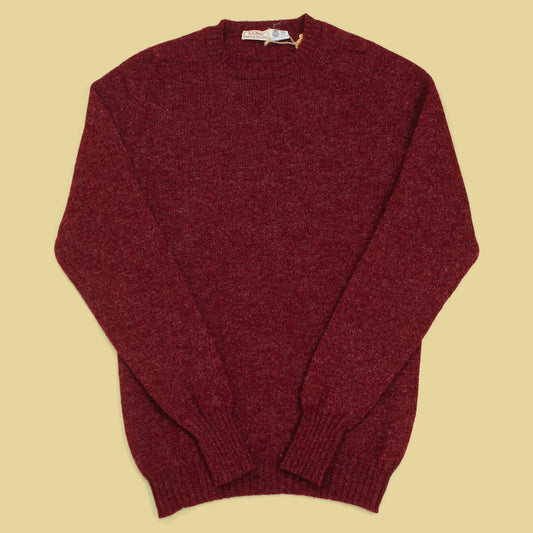L.L. Bean Shetland Wool Crewneck Sweater