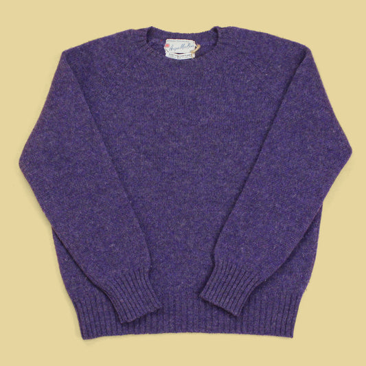 Angus MacBain Shetland Wool Crewneck Sweater
