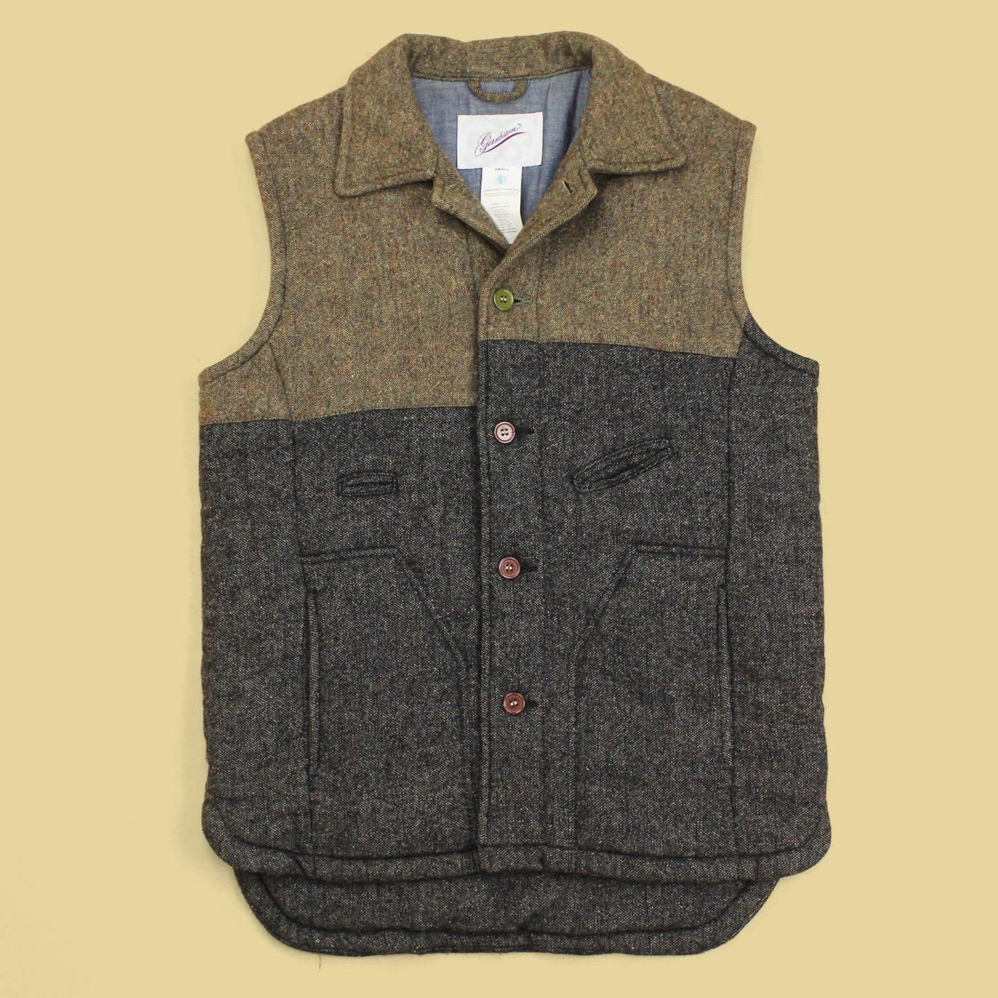Garbstore Tweed Padded Vest