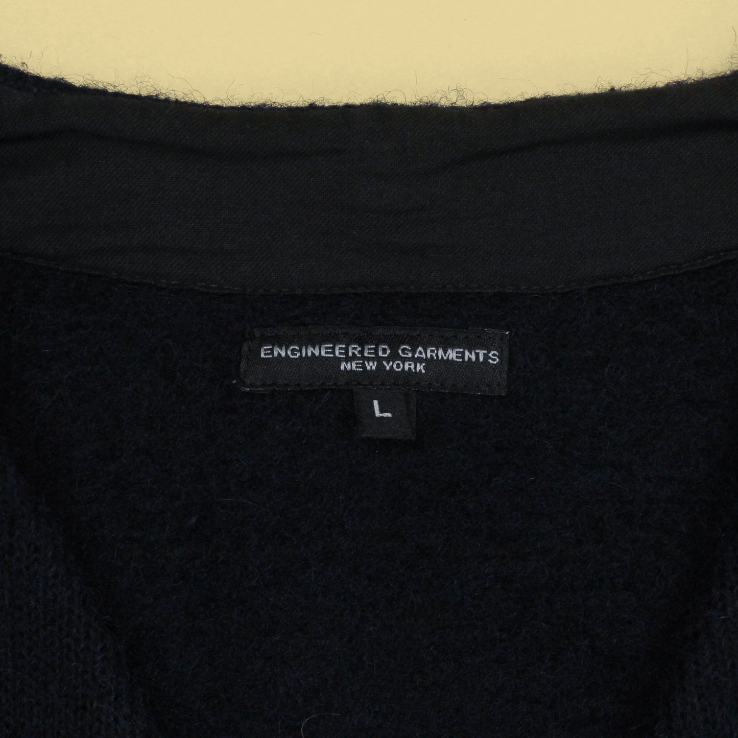 Engineered Garments Sweater Knit/Flannel Combi Vest