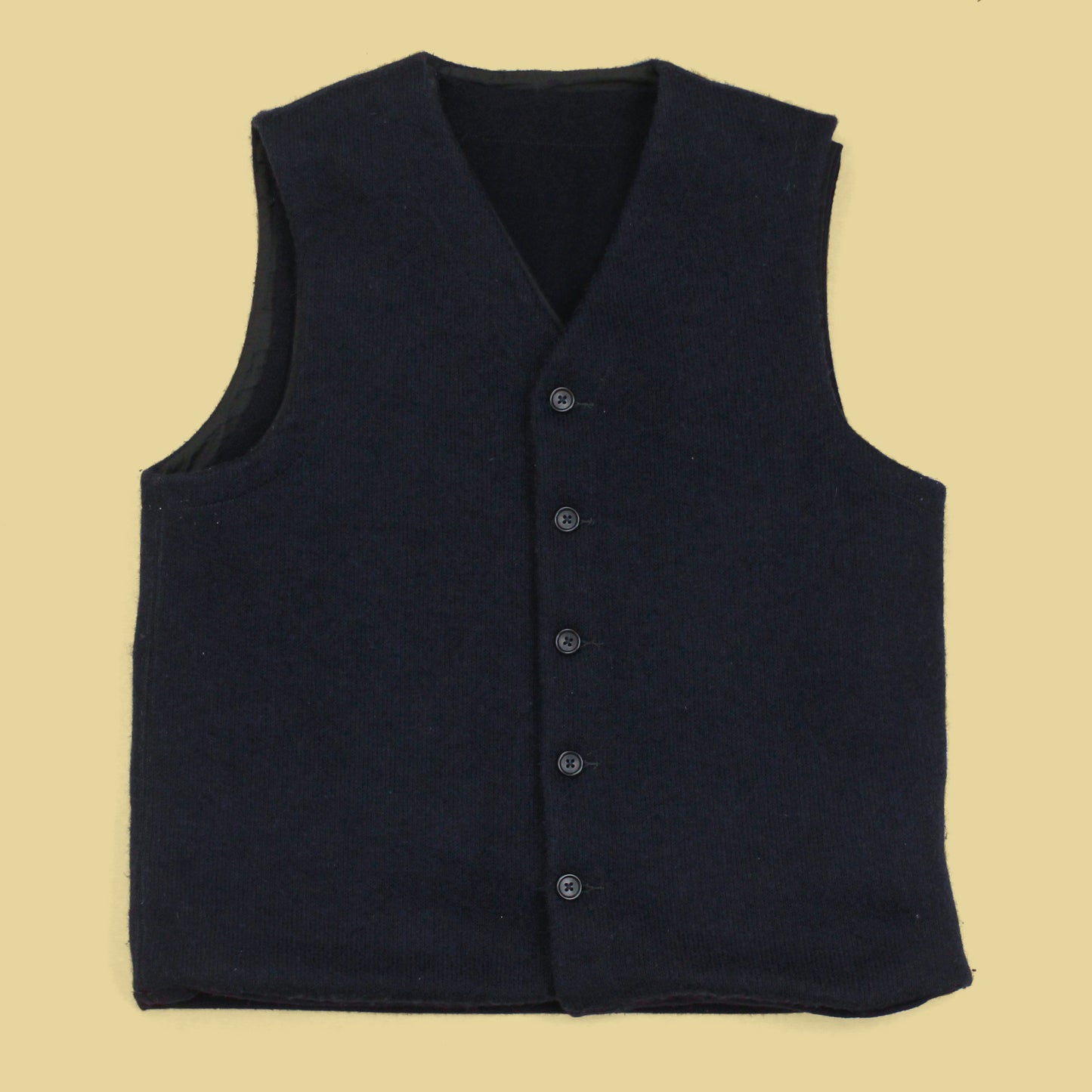Engineered Garments Sweater Knit/Flannel Combi Vest