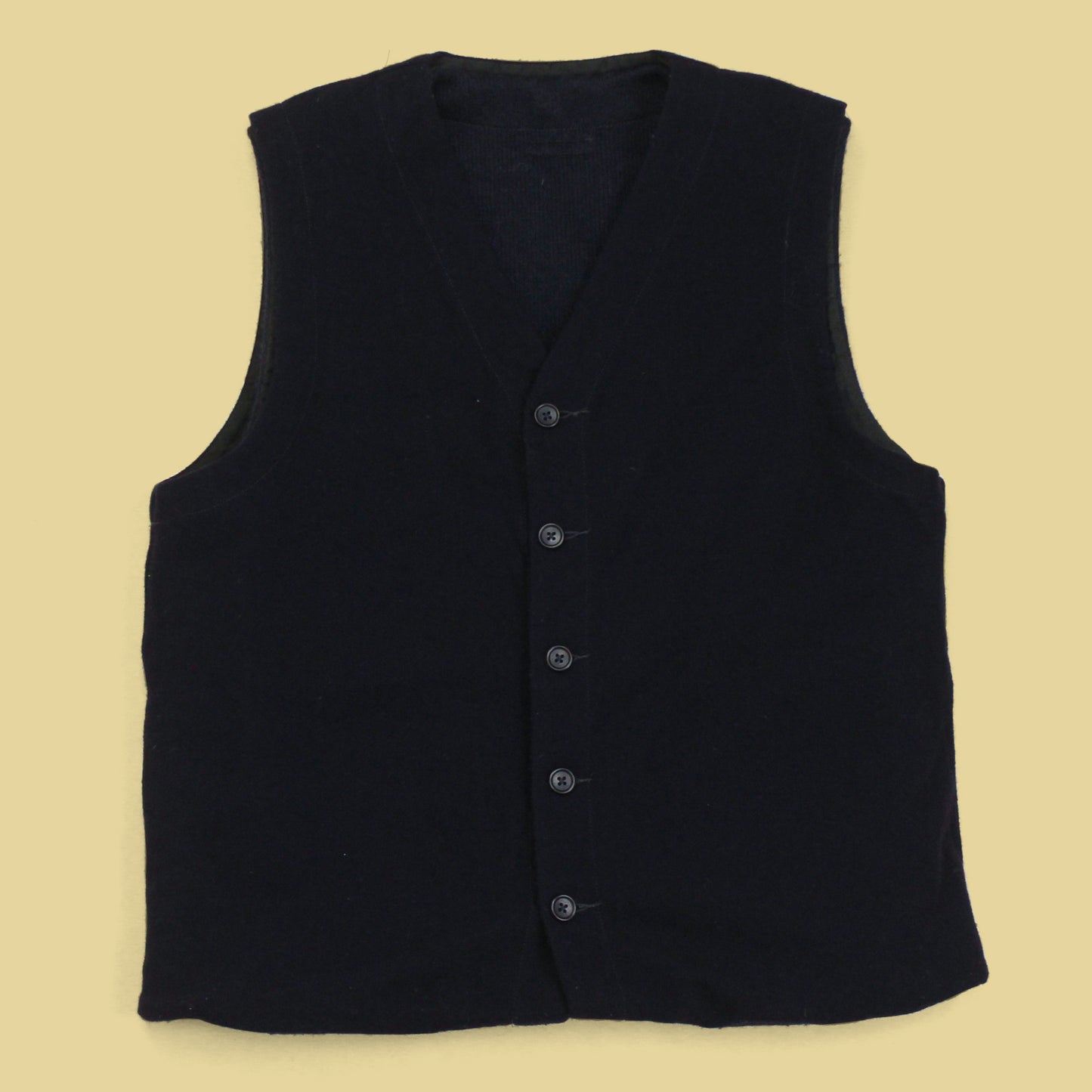 Engineered Garments Sweater Knit/Flannel Combi Vest
