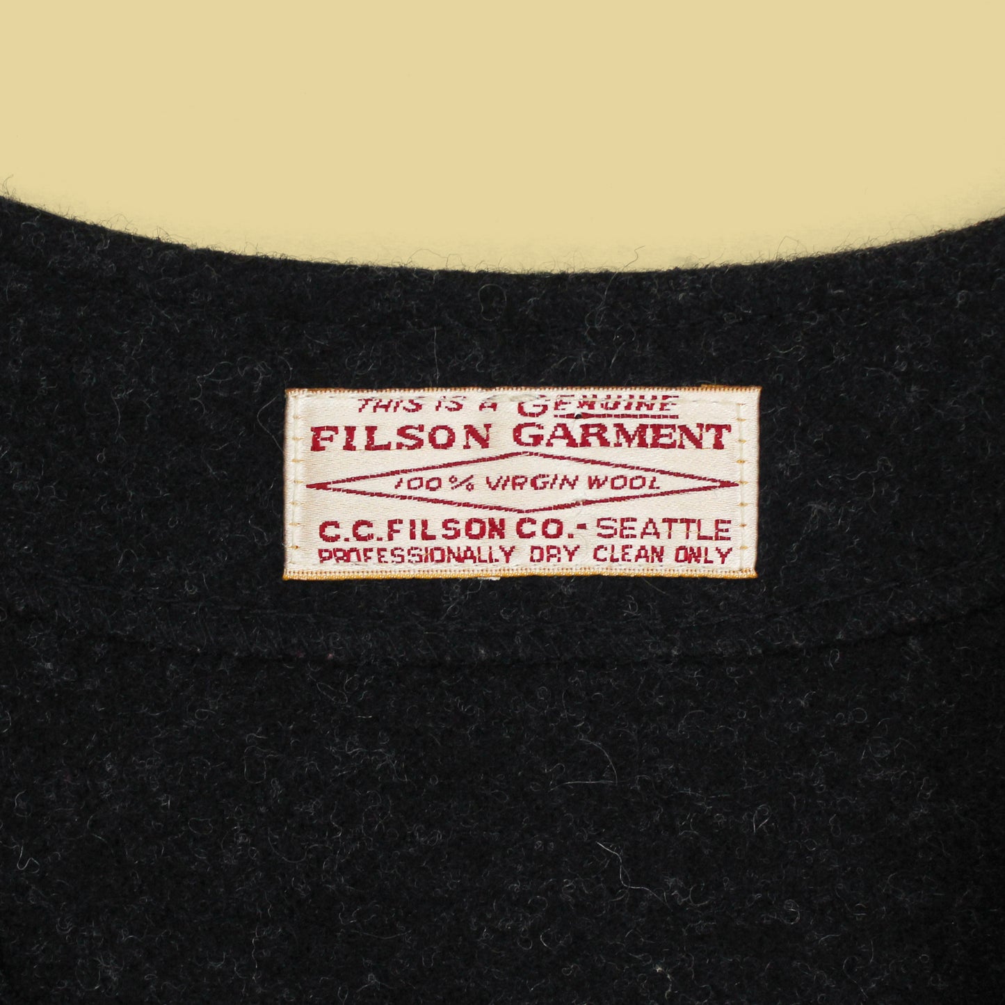 Filson Wool Flannel Mackinaw Vest